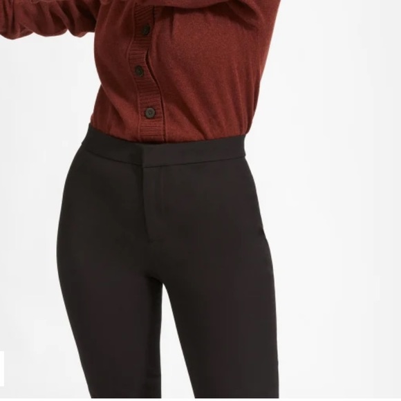 Everlane Fixed Waist Stretch Cotton Pant size 8 GUC - Picture 3 of 8